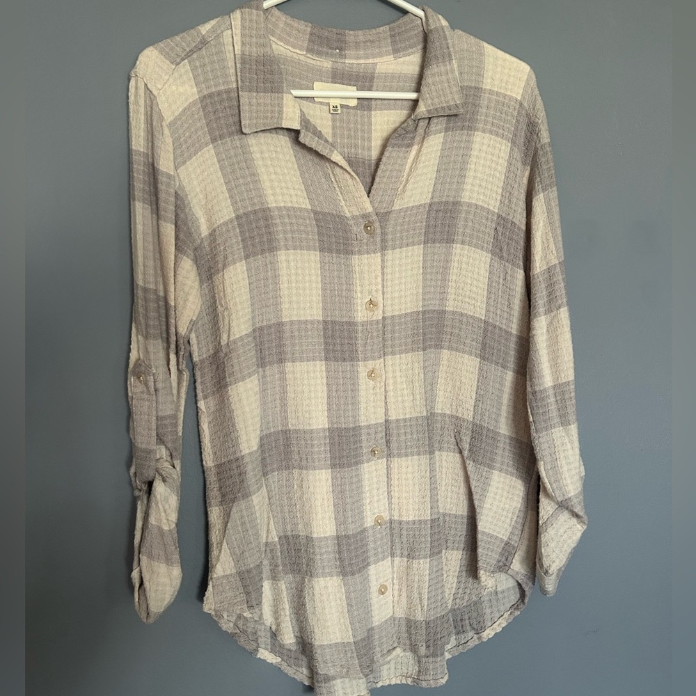 Dry Goods Extra Long Button Down - image 1